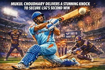 Mukul Choudhary Delivers a Stunning Knock to Secure LSG's Second Win